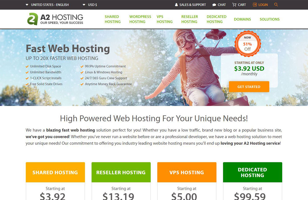 a2hosting hosting