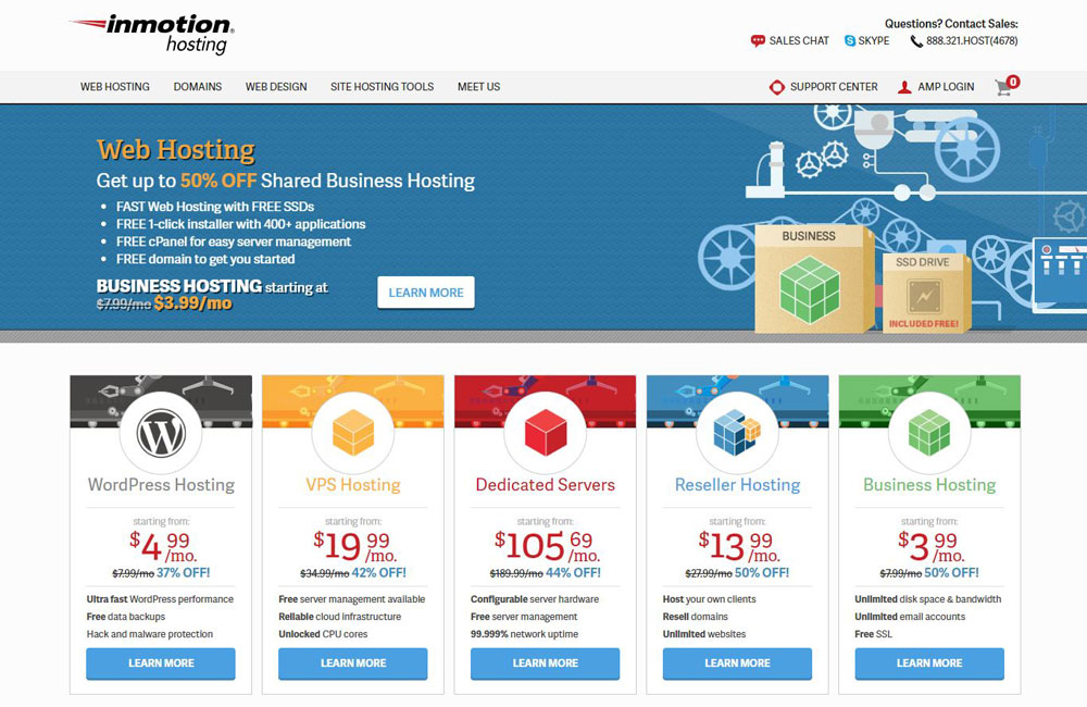 inmotion hosting