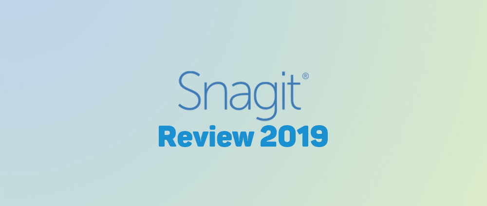 Snagit Review 2019 1
